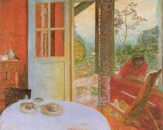 Painting by Pierre Bonnard